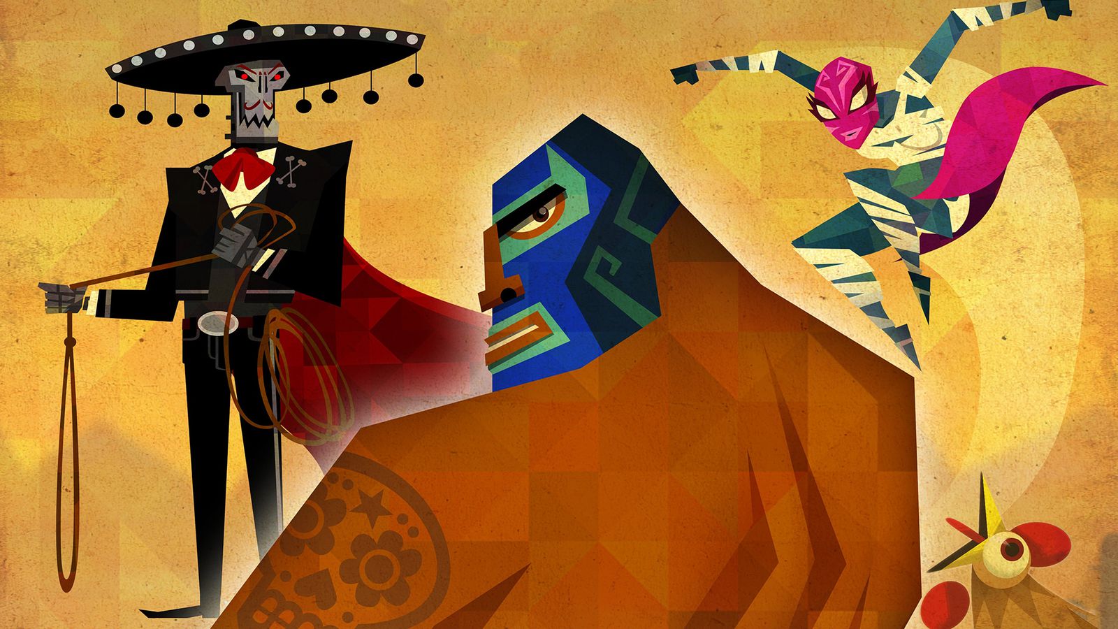 Guacamelee! El Anime: acción, humor y héroe mexicano